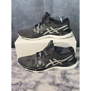 Asics Gel-Fit‎ Sana 2 Training Shoes Black Camo Mesh Women Size 11.5